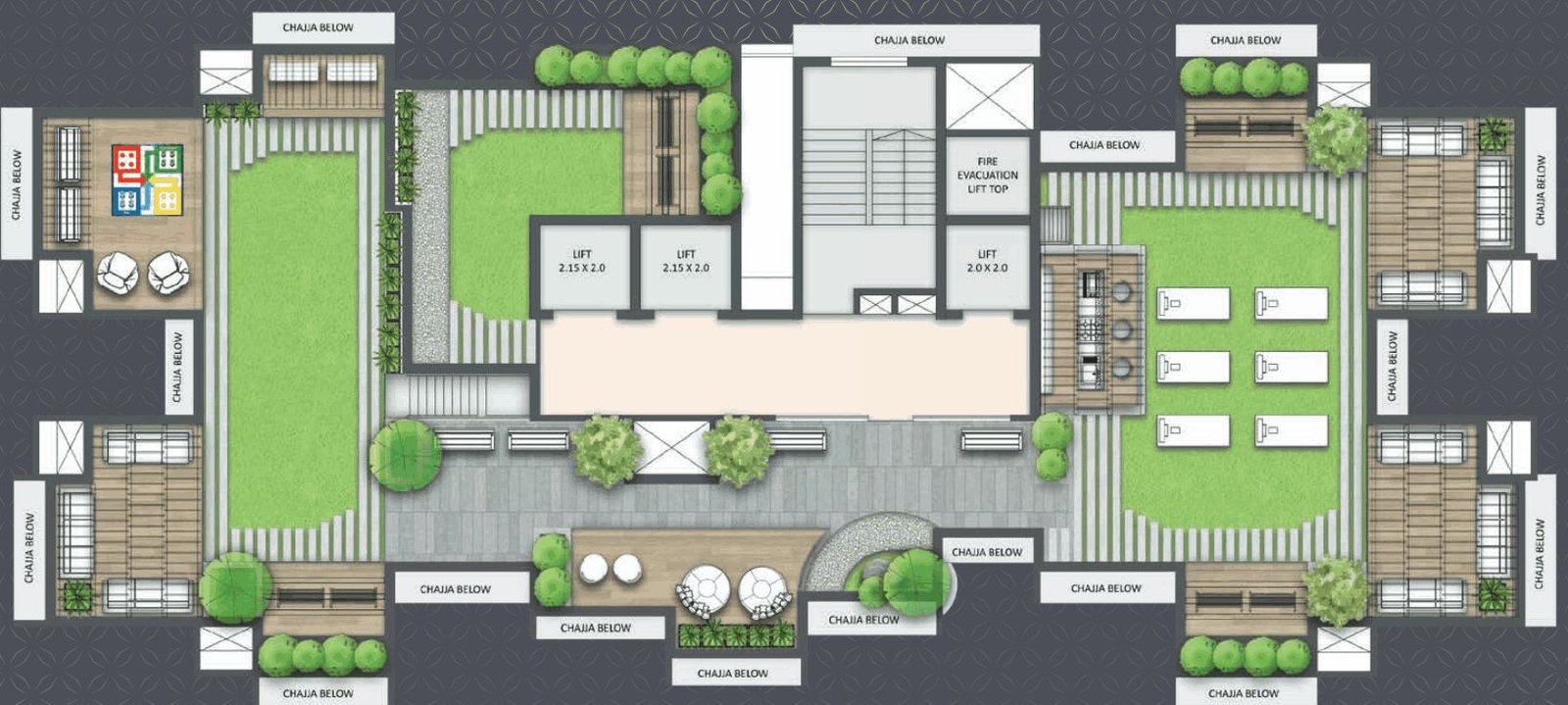 Roof plan